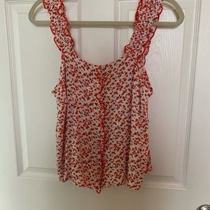 Topshop floral summer top